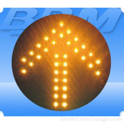 LED Traffic Light Without Lens Yellow Color Module